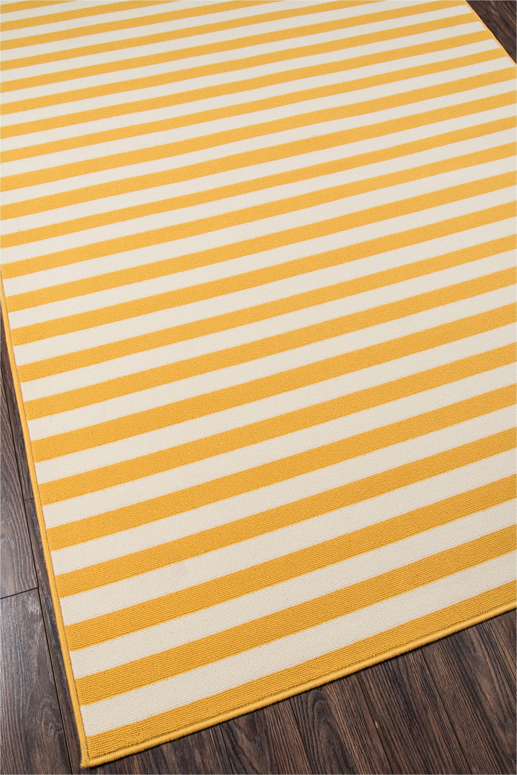 halliday striped yellowwhite indoor outdoor area rug