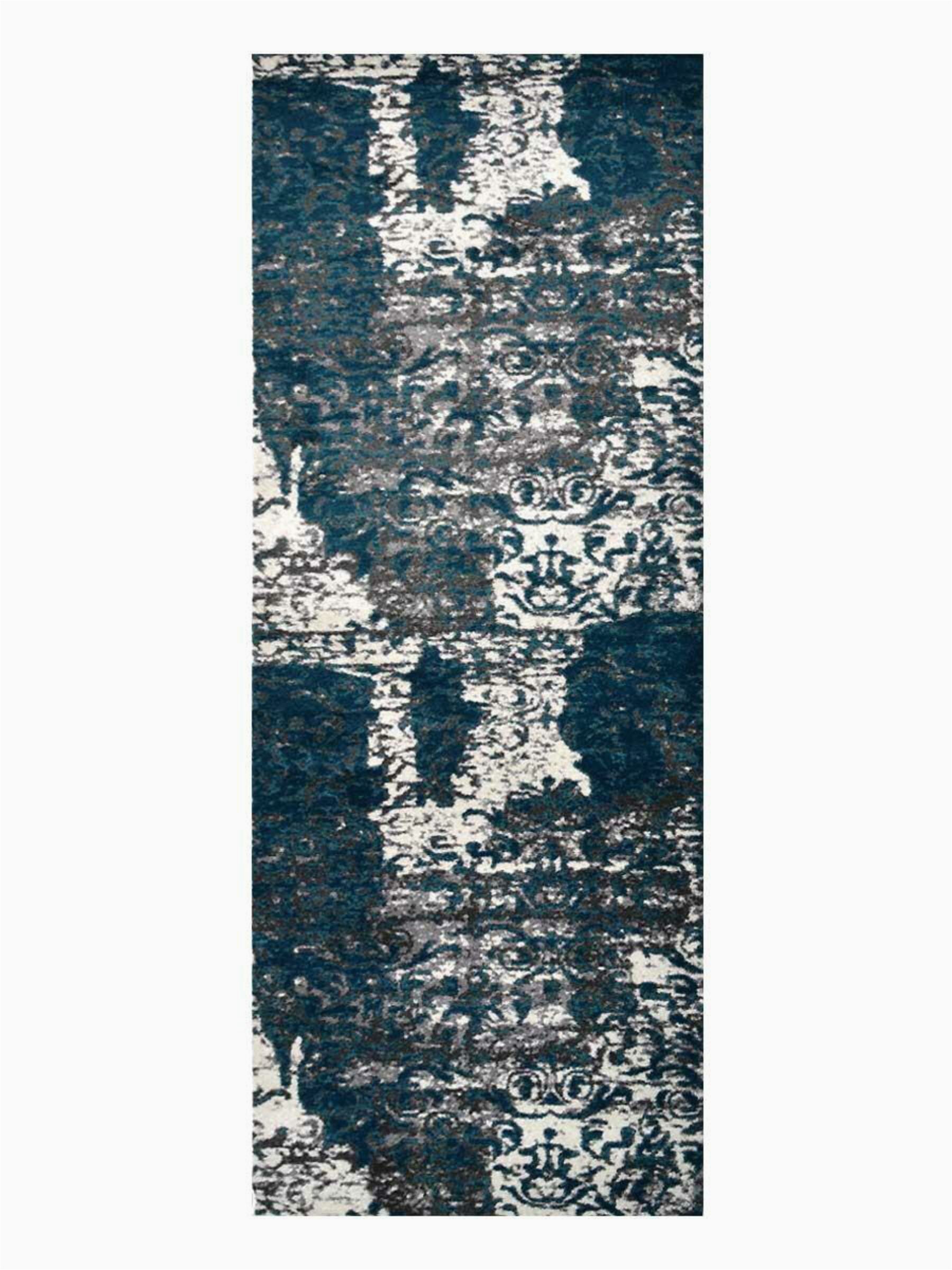 hackleburg abstract silverblue area rug