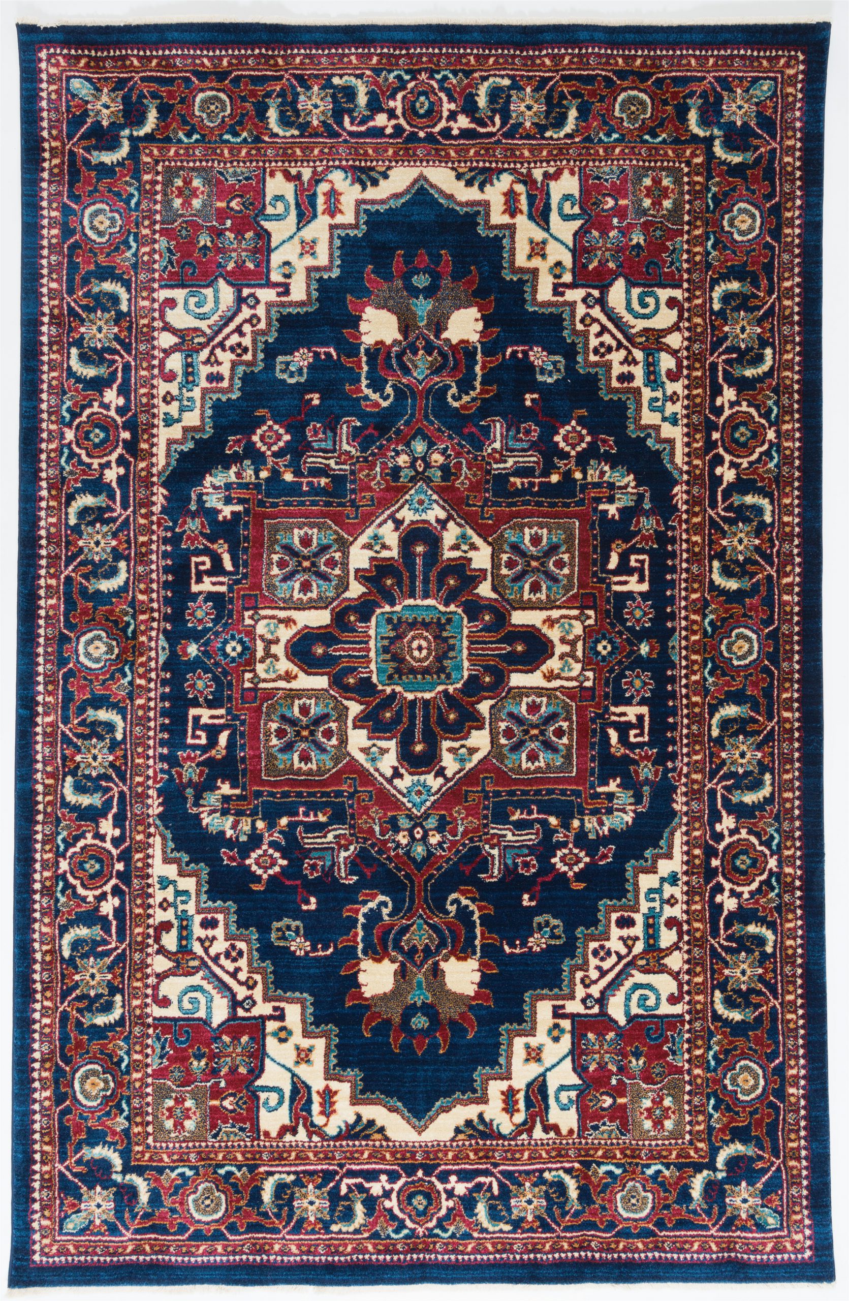 emrys oriental navyred area rug