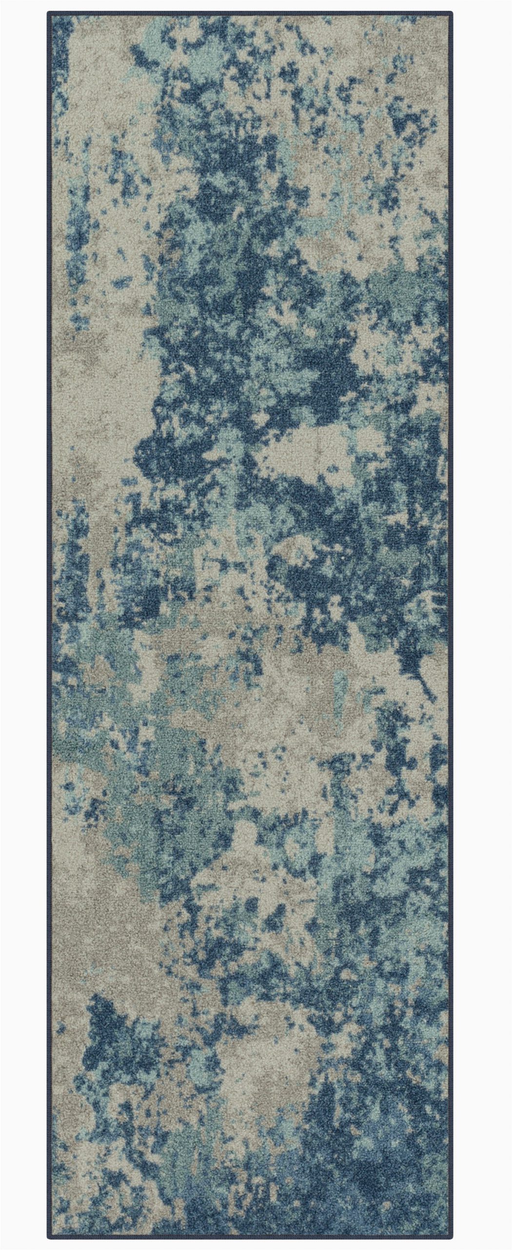 cuvier southwestern tufted blue area rug