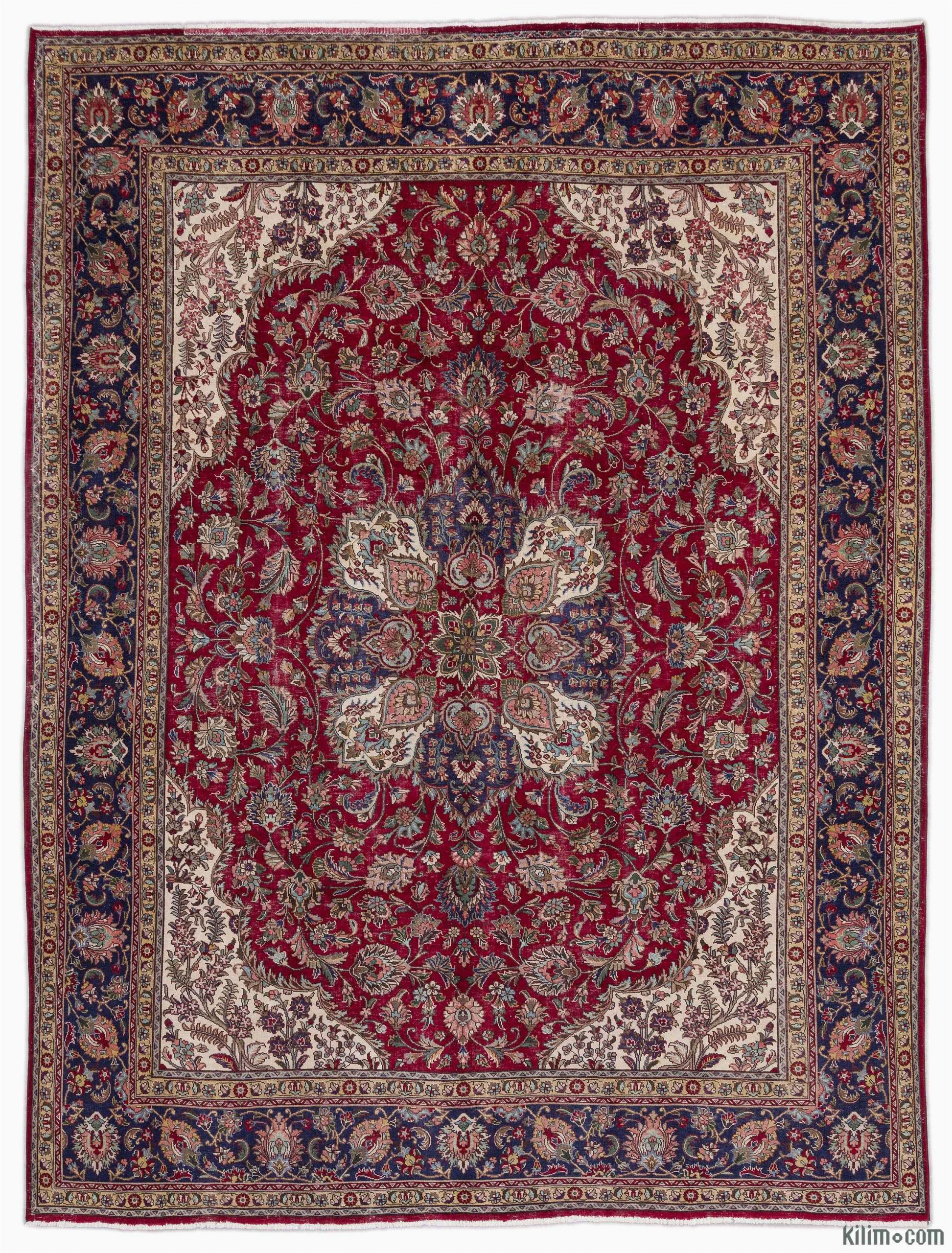 k vintage hand knotted oriental rug