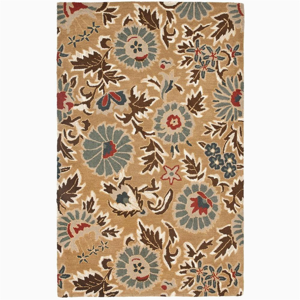 8 Foot by 10 Foot area Rugs Safavieh Blossom Beige Multi 8 Ft X 10 Ft area Rug