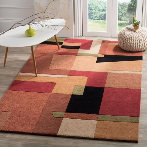 Abstract area Rug for Sale Shop Safavieh Handmade Rodeo Drive Modern Abstract Rust