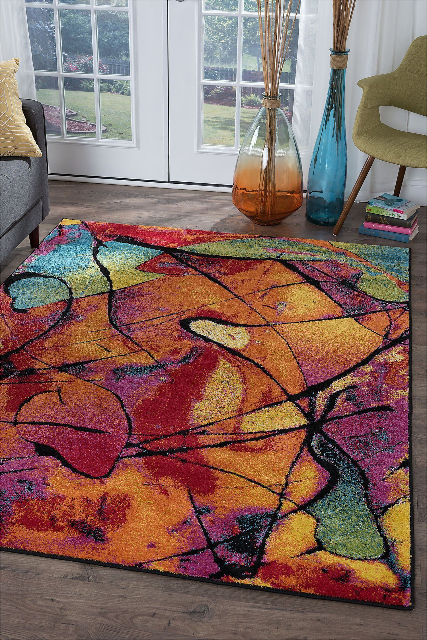 Abstract area Rug for Sale Symphony Lyric Multi Color Contemporary Abstract area Rug