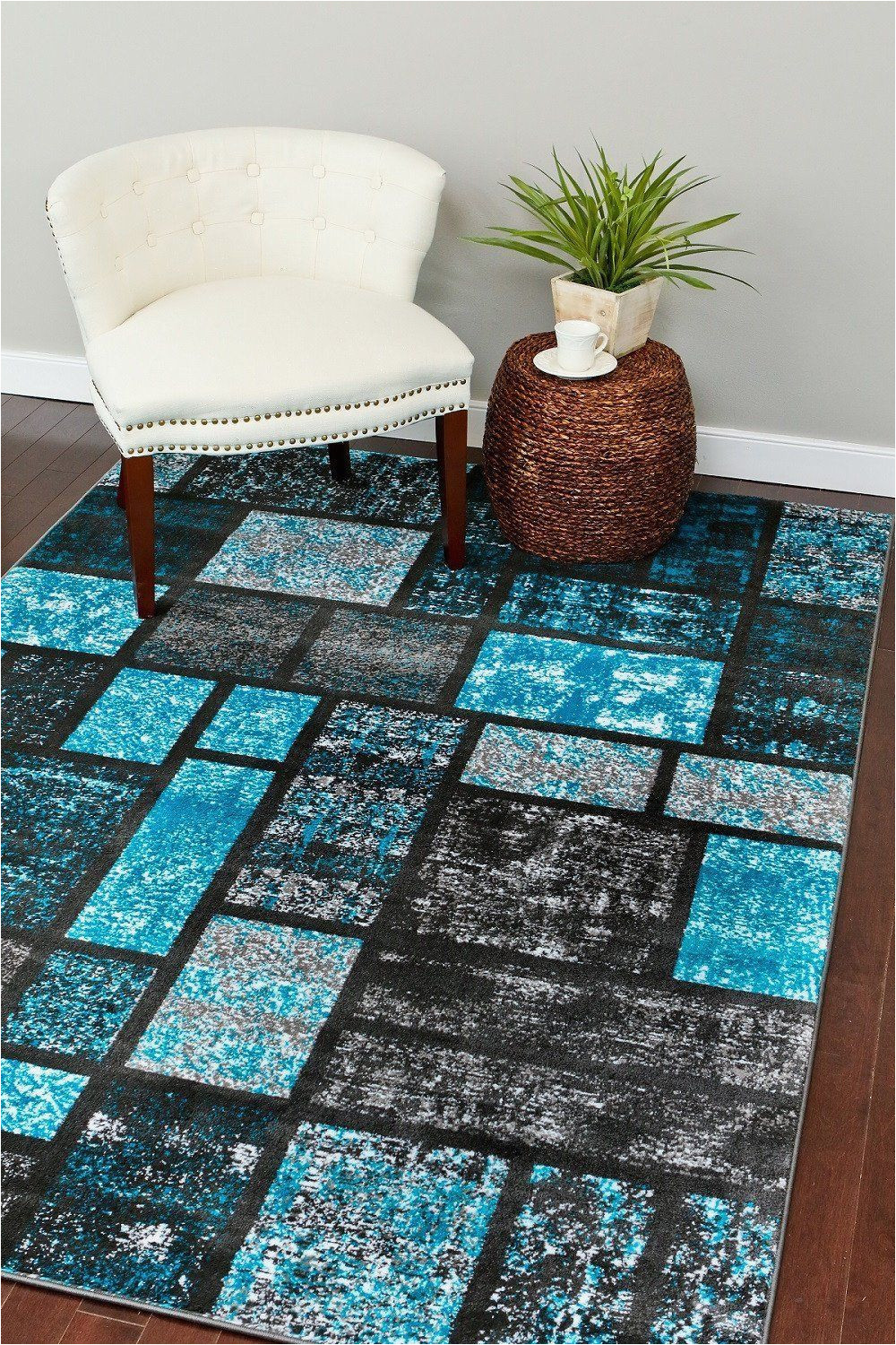 Best Price Large area Rugs 1007 Turquoise Bargain area Rugs 2 Contemporary area