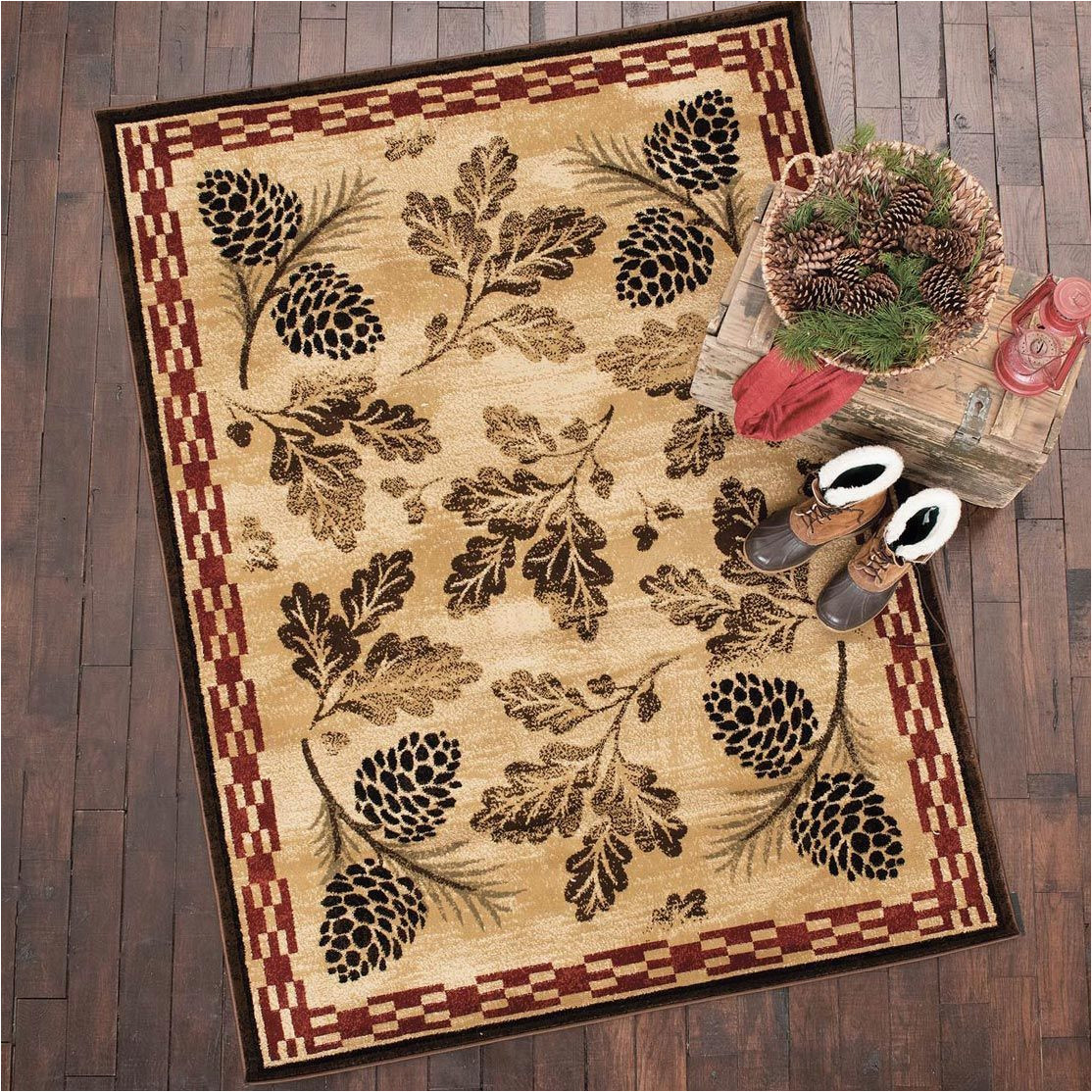 Black forest Decor area Rugs Royal Pines Rug 8 X 10 In 2020 Black forest Decor