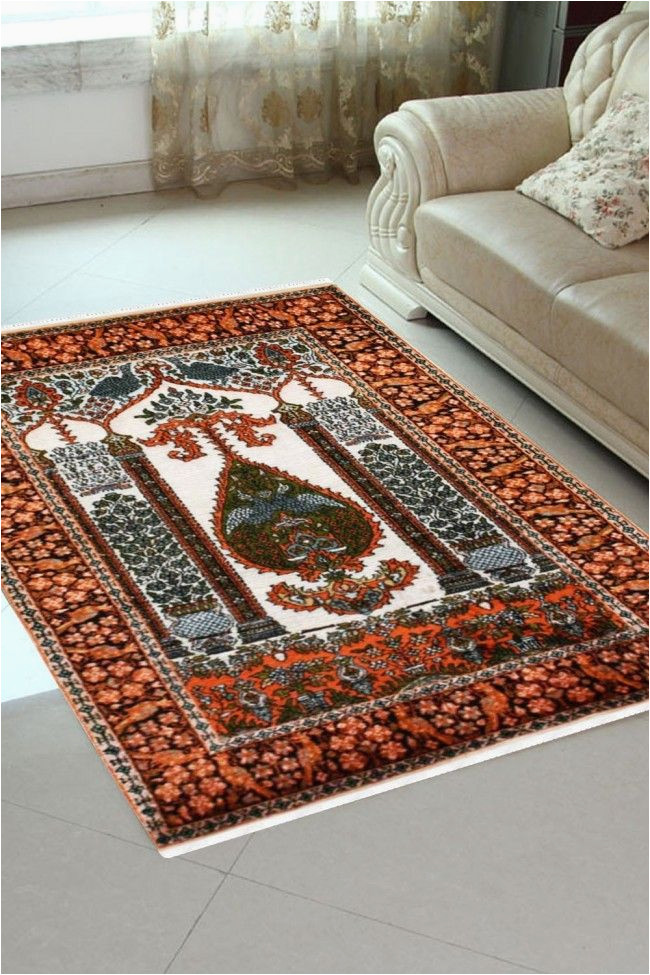 Black Friday area Rugs On Sale Prayer Silk Rug Mor Kashmir Silk Rug Rugs and Beyond