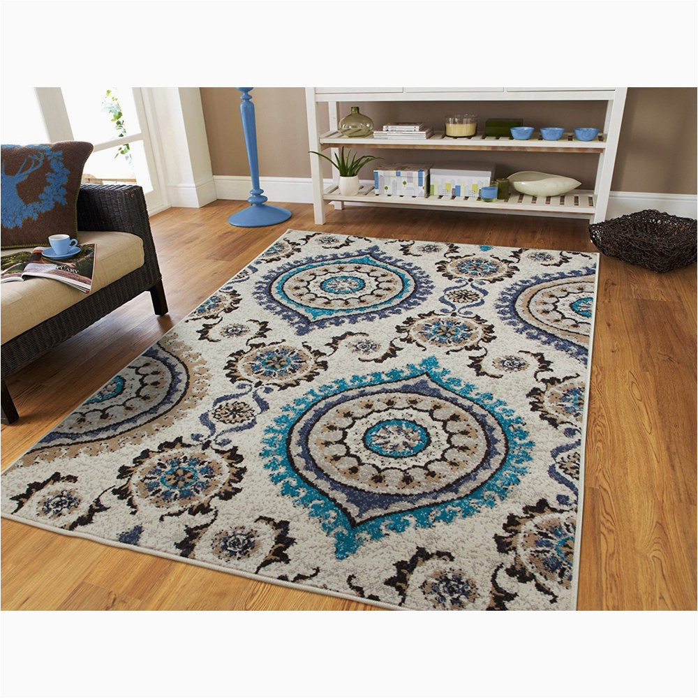 Blue Grey area Rugs 8×10 Century Rugs Luxurious Ctemporary area Rugs Blue 8×10