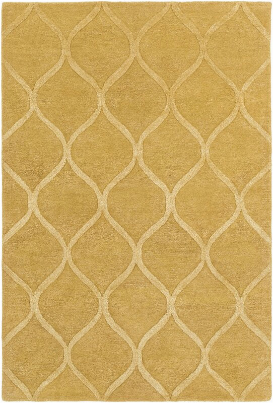 Cassidy Hand Tufted area Rug Artistic Weavers Urban Cassidy Hand Tufted Gold area Rug