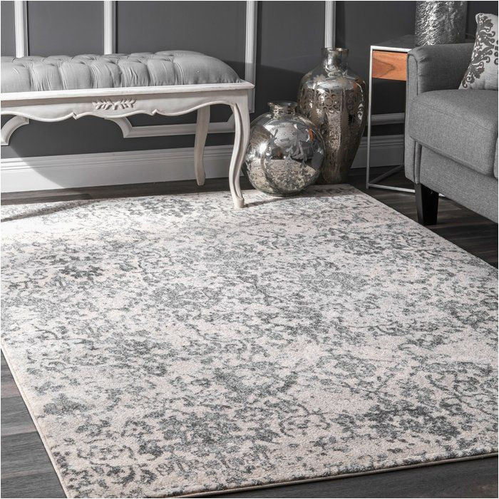 Duclair Faded Gray area Rug Duclair Faded Gray area Rug Rugs Floral area Rugs area