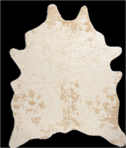 Gold Printed Faux Cowhide area Rug Gold Printed Faux Cowhide area Rug 6×8 Decorist