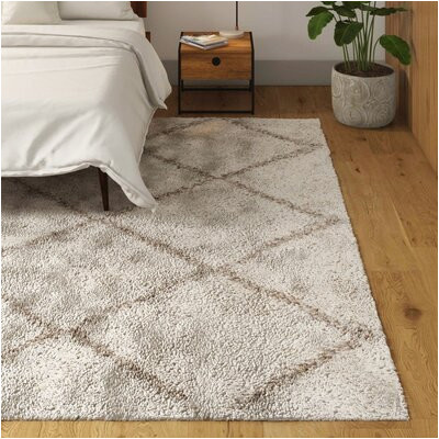 Helgeson Cream Tan area Rug 8 X 10 Thick Pile area Rugs Youll Love In 2020 Wayfair