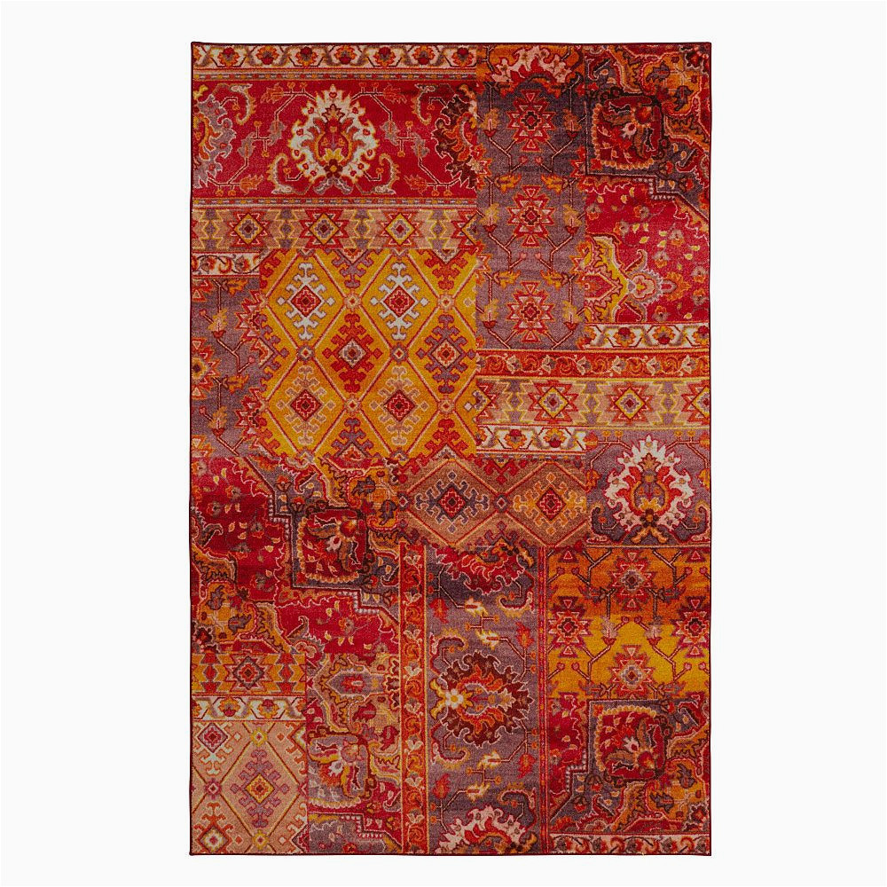 Home Depot Mohawk area Rugs Mohawk Home Odell Sunset 5 Ft X 8 Ft Indoor area Rug