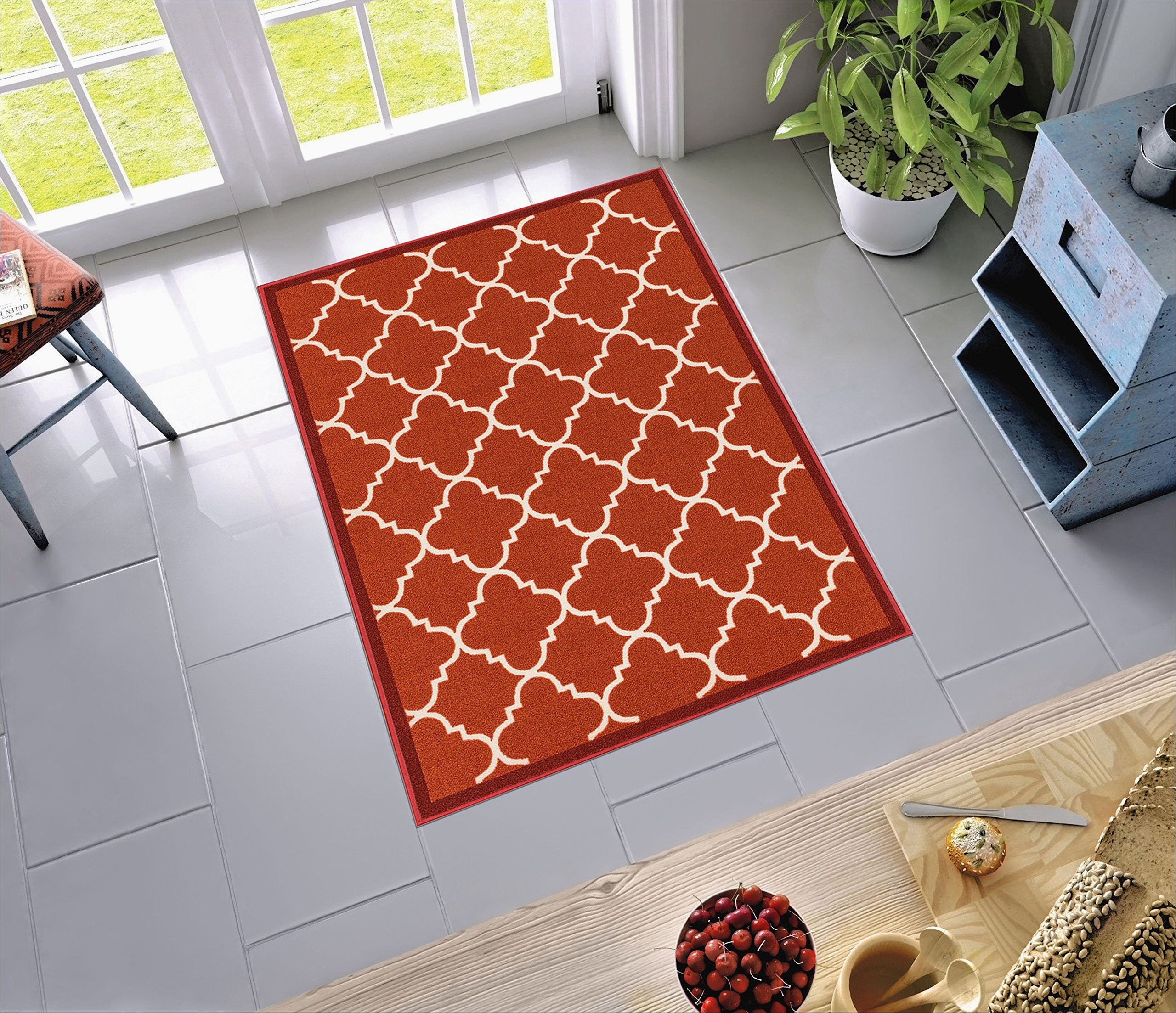 Machine Washable Rubber Backed area Rugs Machine Washable Rubber Backing Rugs Amazon Com
