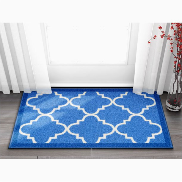 Machine Washable Rubber Backed area Rugs Well Woven Non Skid Slip Rubber Back Antibacterial area