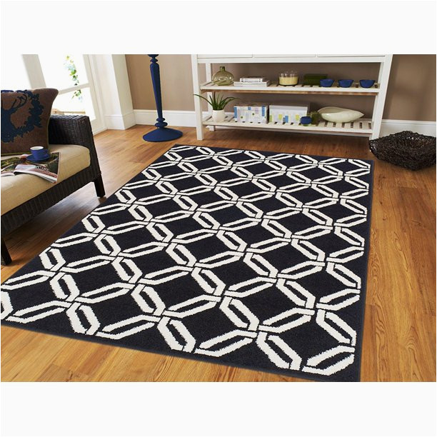 Mat for Under area Rug area Rugs On Clearance Small Rugs for Under 20 2×3 Black