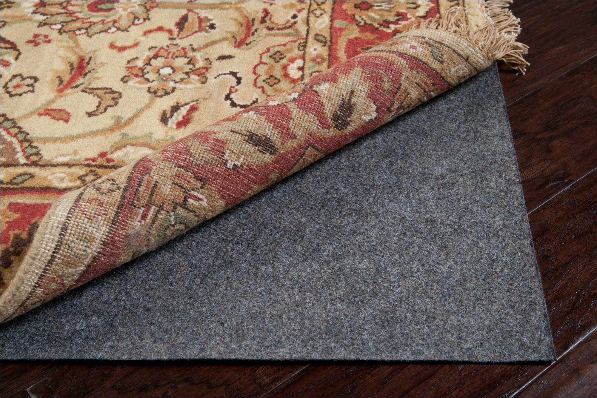 Mat for Under area Rug Surya Pads 810ov Grey Standard Felted Pad 8 X 10 Oval
