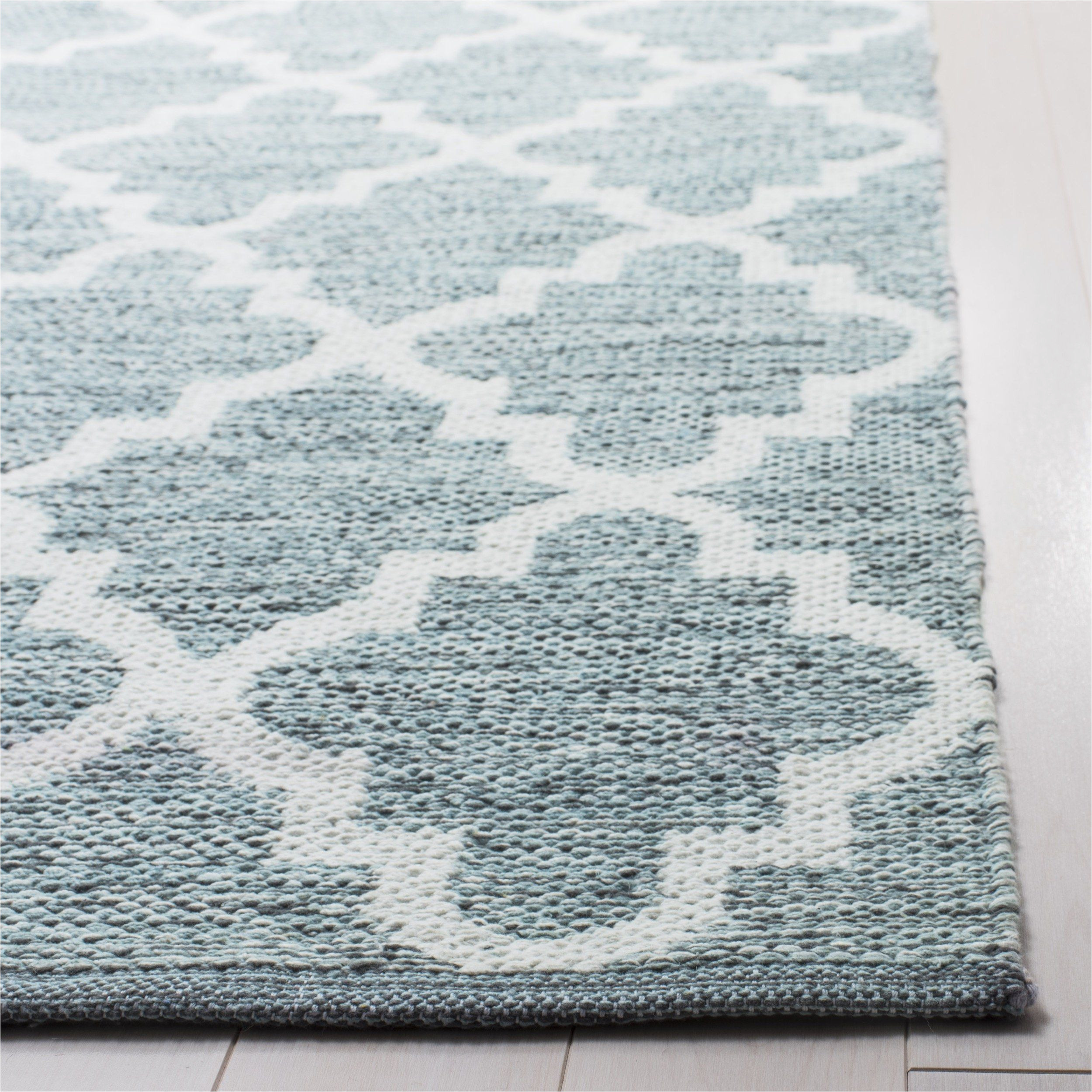 Mint Green area Rug 8×10 Safavieh Montauk Collection Mtk611t Mint Green and Ivory