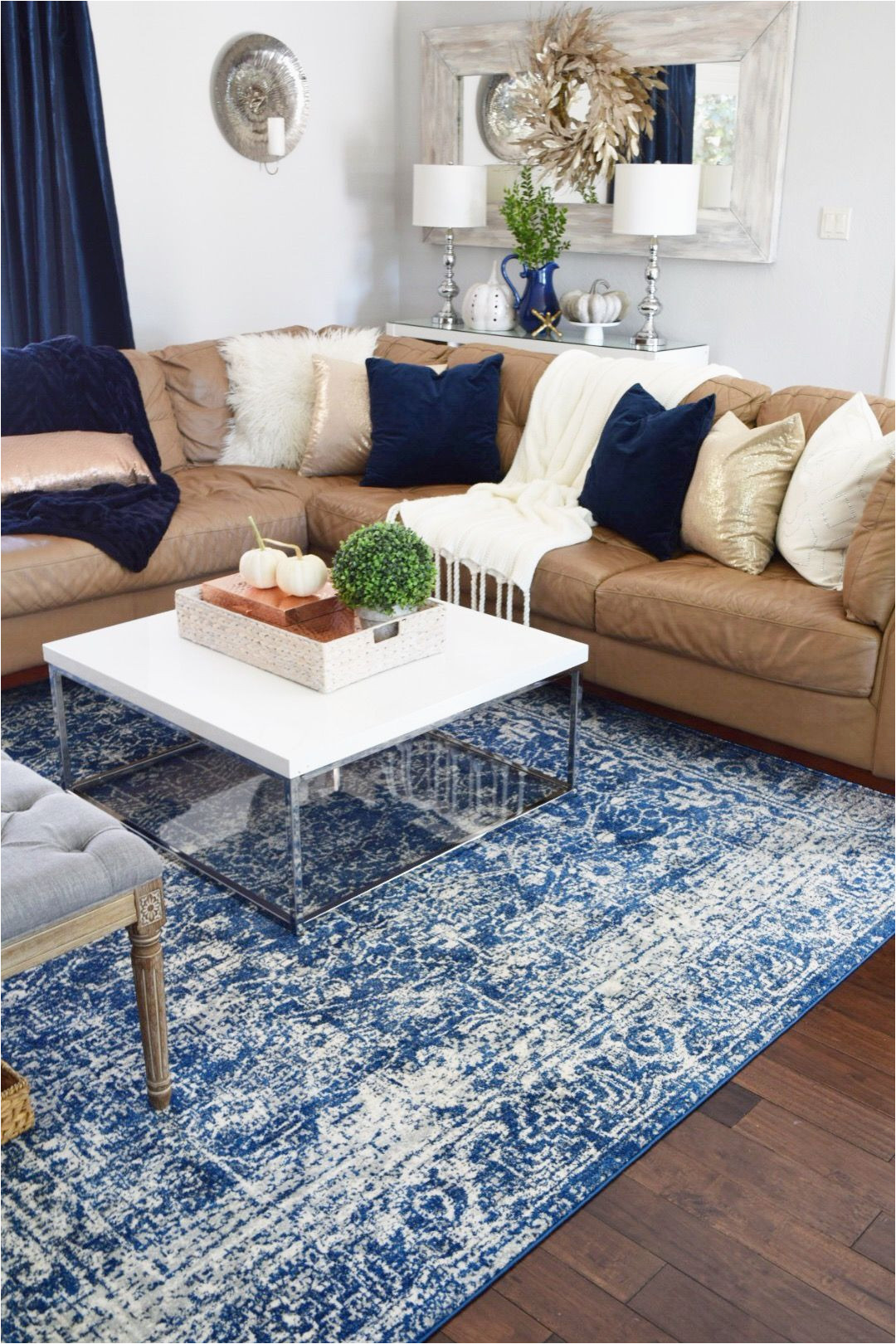 Neutral area Rugs for Living Room A Colorful area Rug is Grounded by Neutral Furniture and A