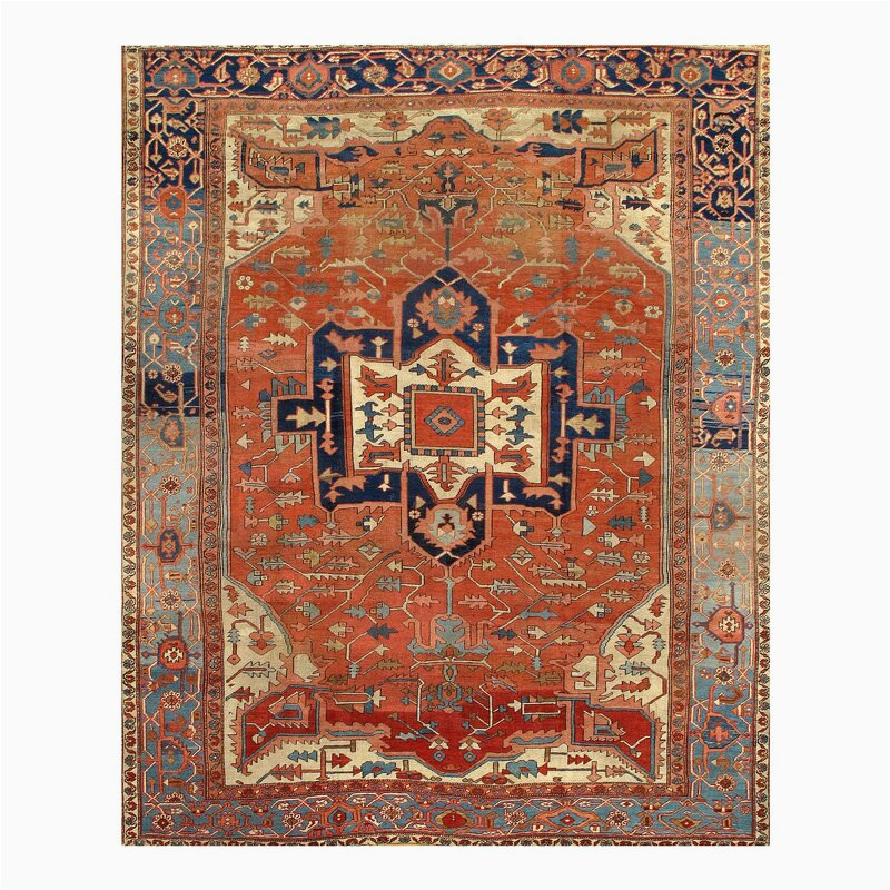 Wayfair 10 X 12 area Rugs isabelline One Of A Kind Maddie Hand Knotted Rust Red 10