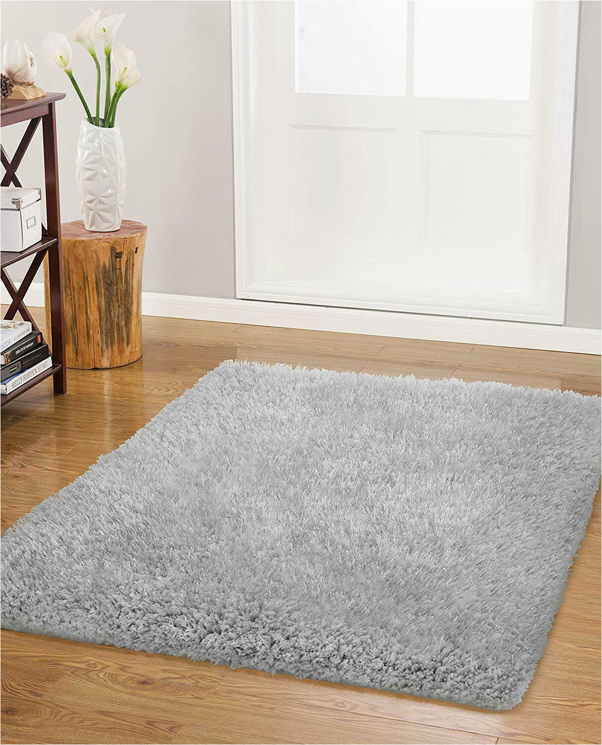 36 X 48 area Rug Vista Living Claudia Shag area Rug 30 In X 48 In Charcoal