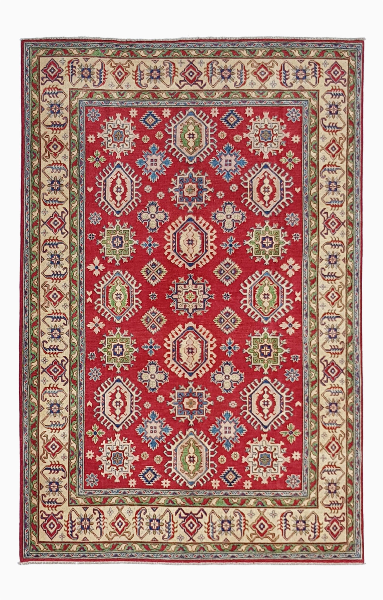 5 by 9 area Rugs Hand Knotted 9 5 X 6 5 Wool Kazak area Rug 290×200 Cm oriental Car