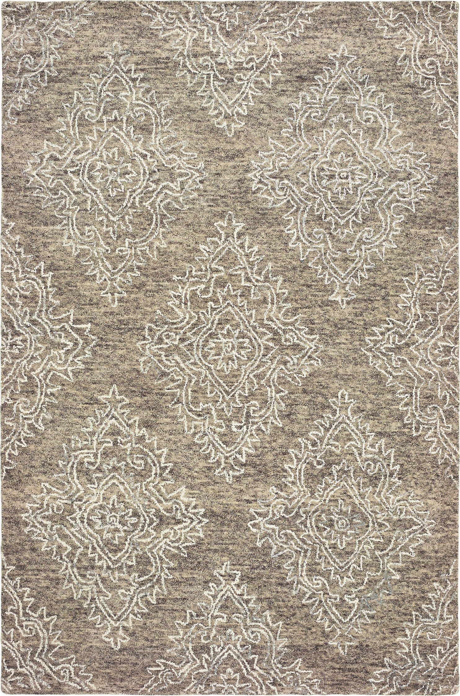 5ft by 7ft area Rug Lr Home Karma Floral Khaki 5 Ft X 7 Ft 9 In Indoor Tufted Wool area Rug Walmart