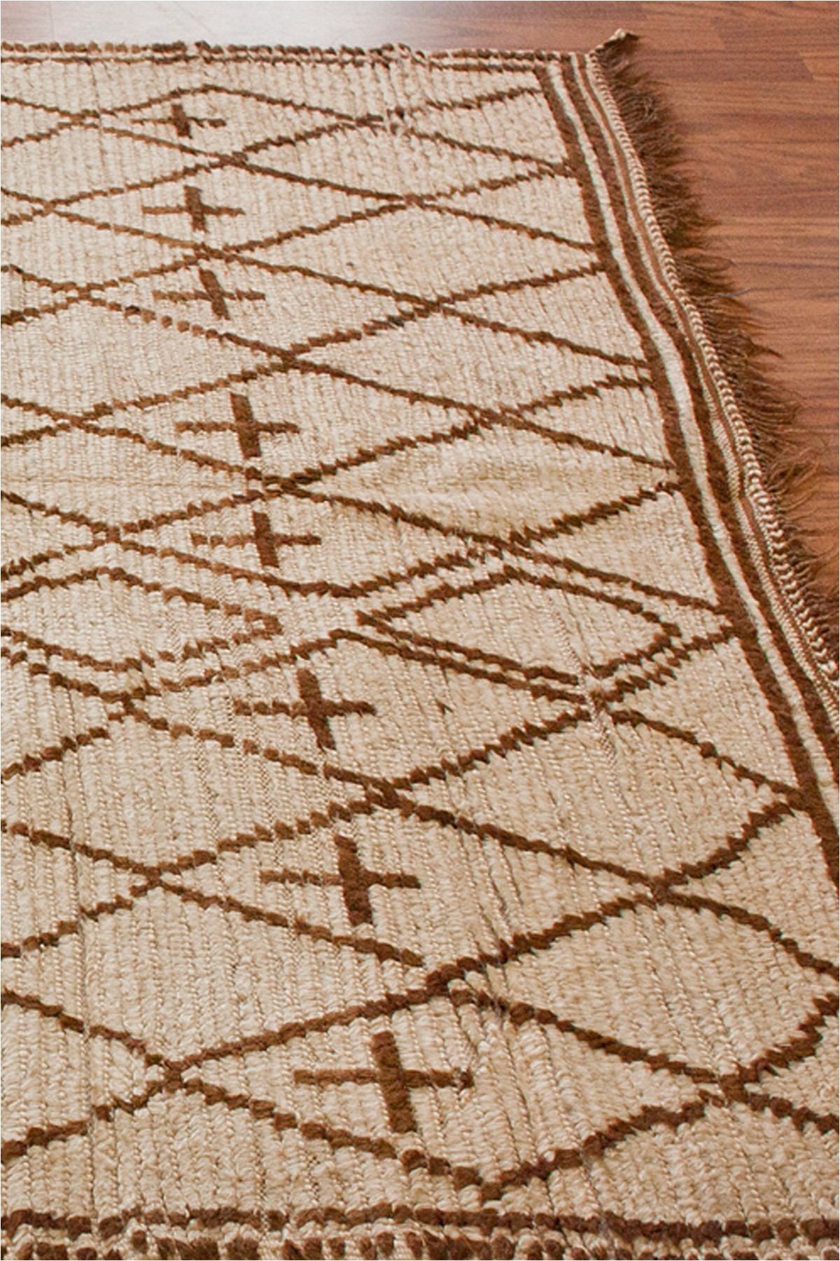 5ft X 8ft area Rug Nuloom Vintage Moroccan Wool area Rug Ivory 5ft X 8ft 10in