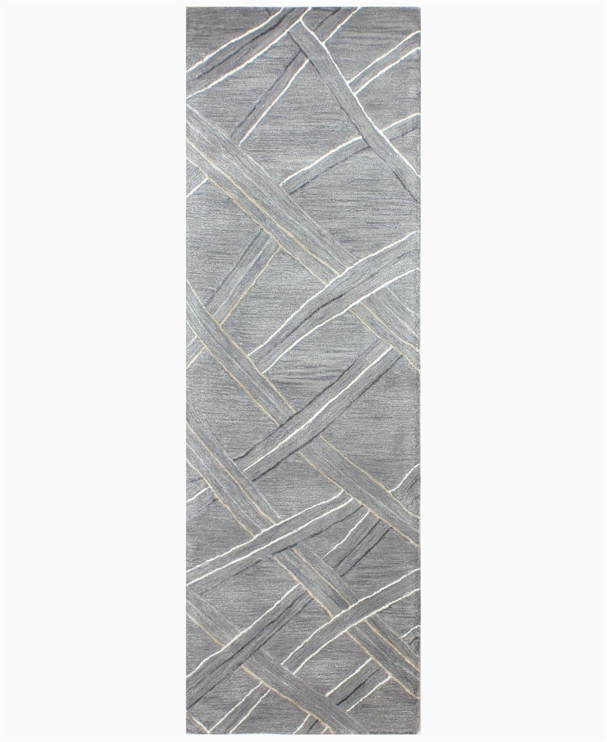6 X 8 Gray area Rug Bb Rugs Downtown Hg351 Gray 2 6" X 8 Runner area Rug