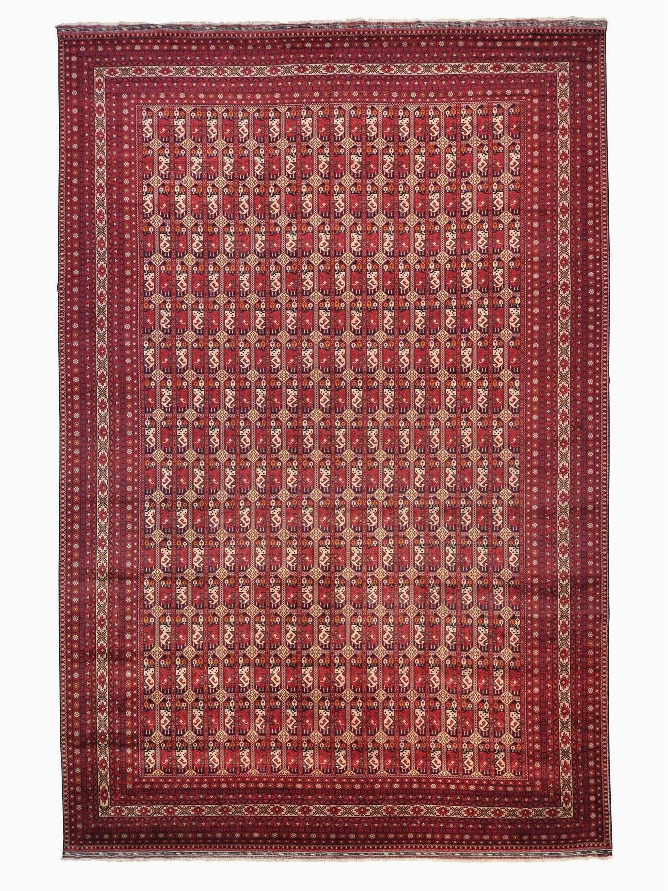 7 by 12 area Rug 12 10" X 19 7" Khamyab Hand Knotted Gallery Size area Rug