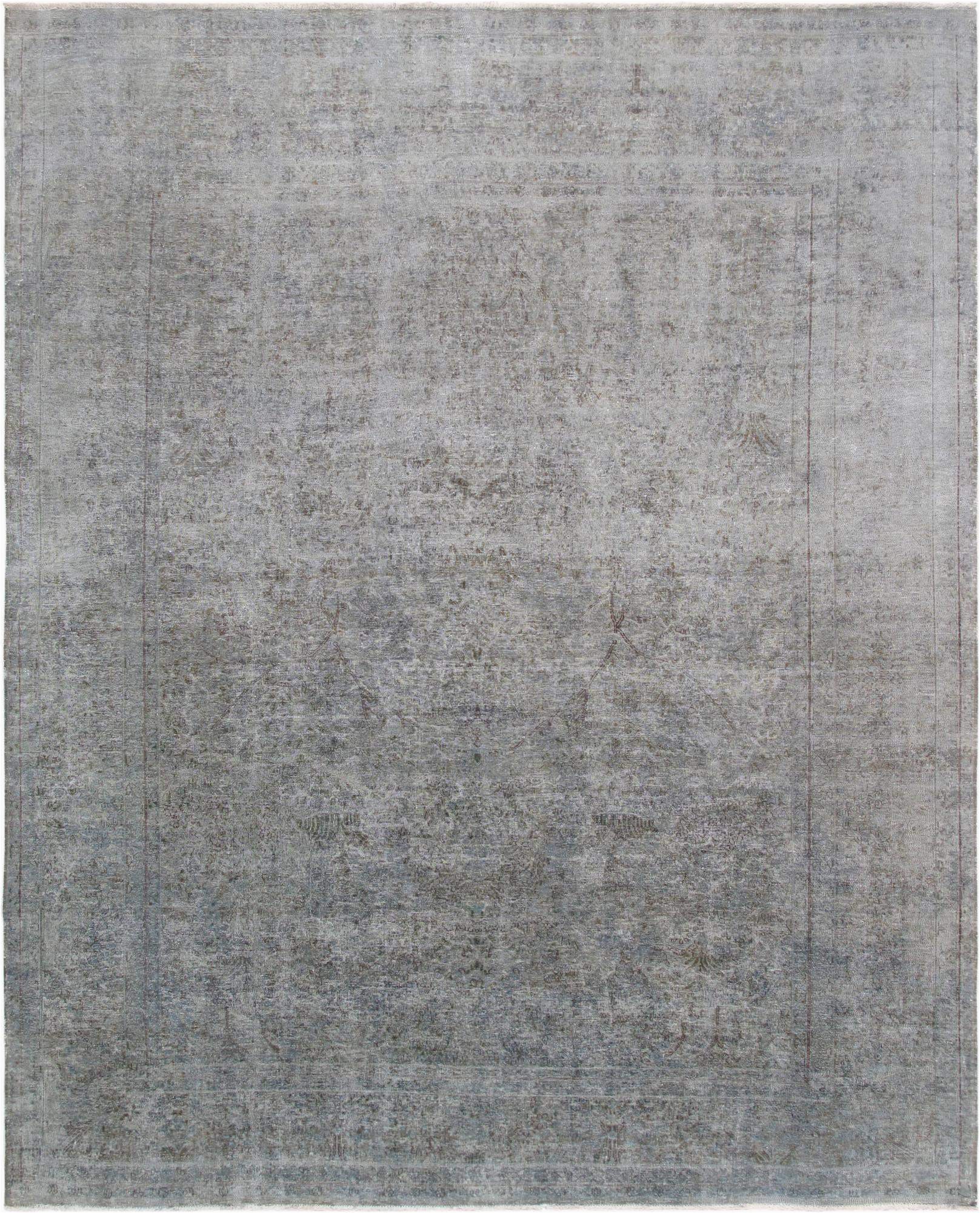7 by 12 area Rug 9 X 12 Overdyed Grey Wool area Rug