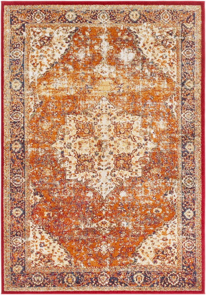 7 X 9 area Rugs Lowes Surya Serapi Updated Traditional area Rug 6 Ft 7 In X 9 Ft 6 In Rectangular orange