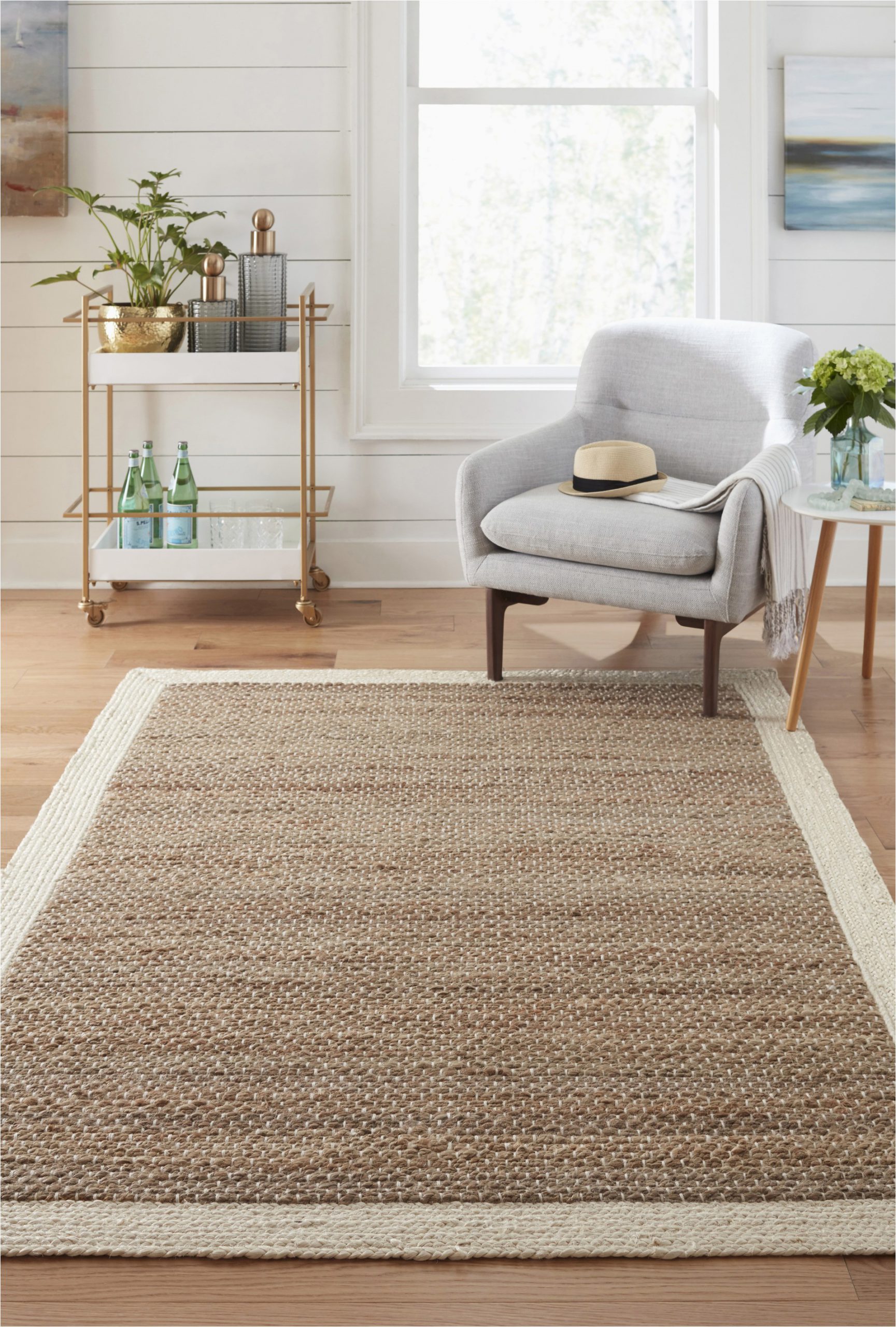 Allen and Roth area Rugs at Lowes Allen Roth Cooperstown 8 X 10 Natural Ivory Indoor Border Farmhouse Cottage Handcrafted area Rug