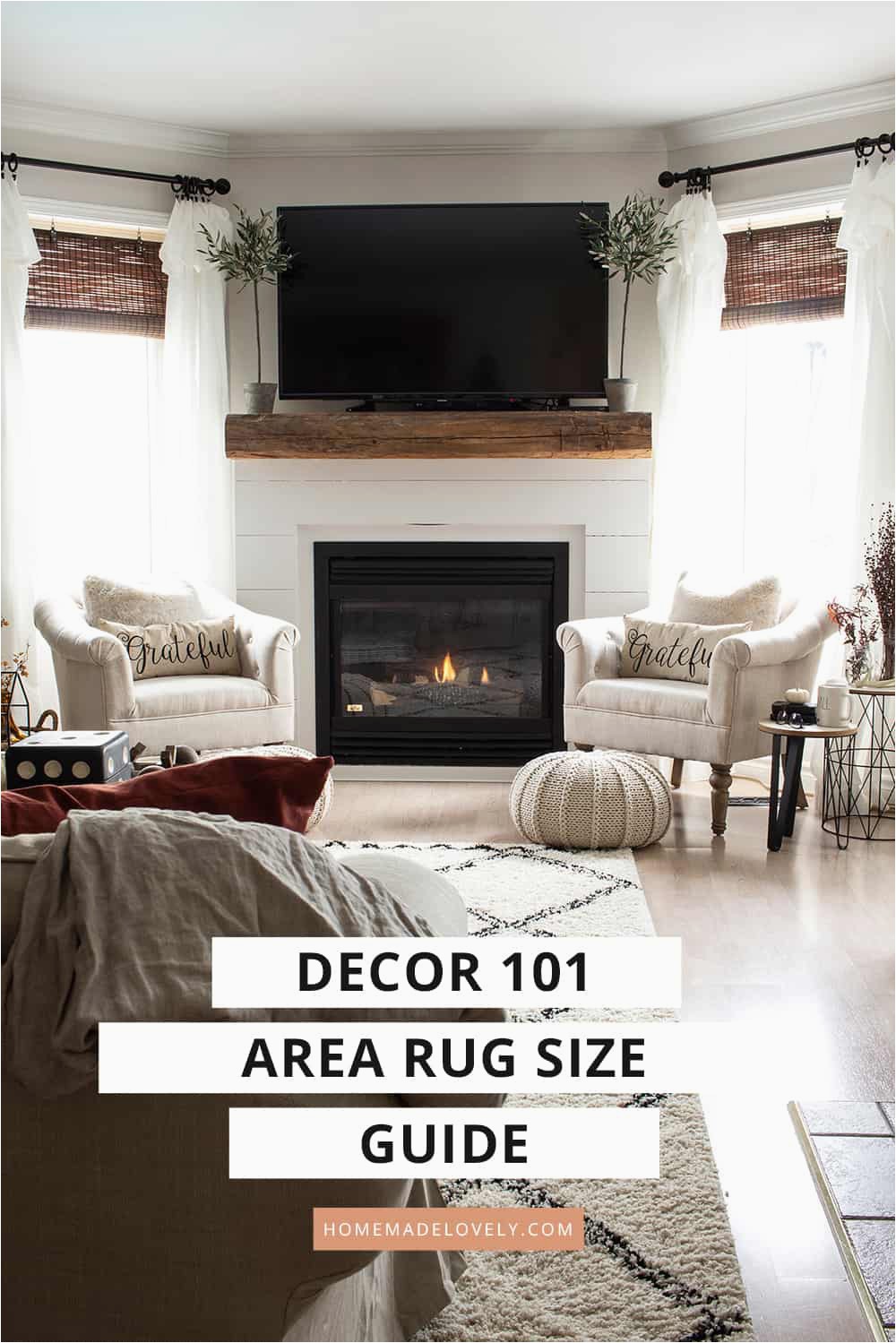 Area Rug In Front Of Fireplace area Rug Size Guide to Help You Select the Right Size area Rug