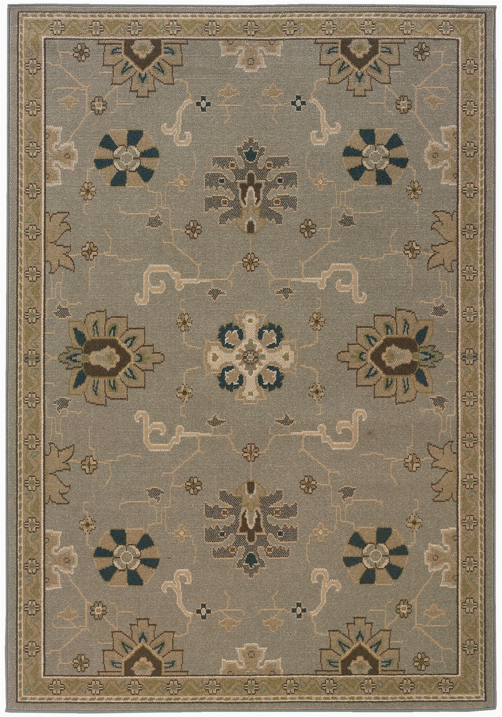 Area Rugs at Walmart Com Moretti Paisan area Rugs 3965a Bordered Modern Persian Floral Rug Walmart
