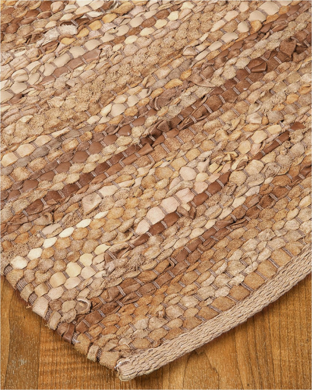 Area Rugs at Walmart Com Natural area Rugs Adore Brown Leather Rug 8 X 10