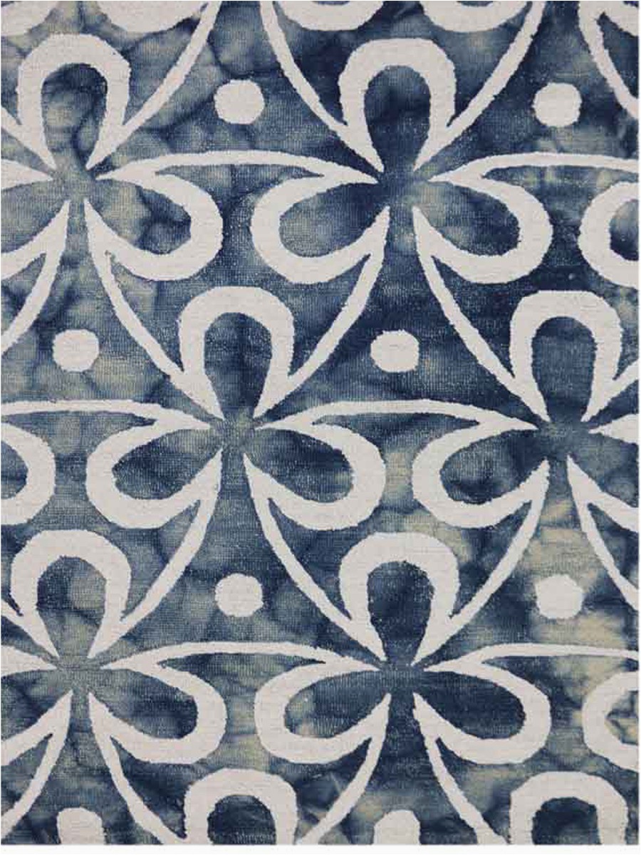 Area Rugs Made In India Shi 21 Blue White