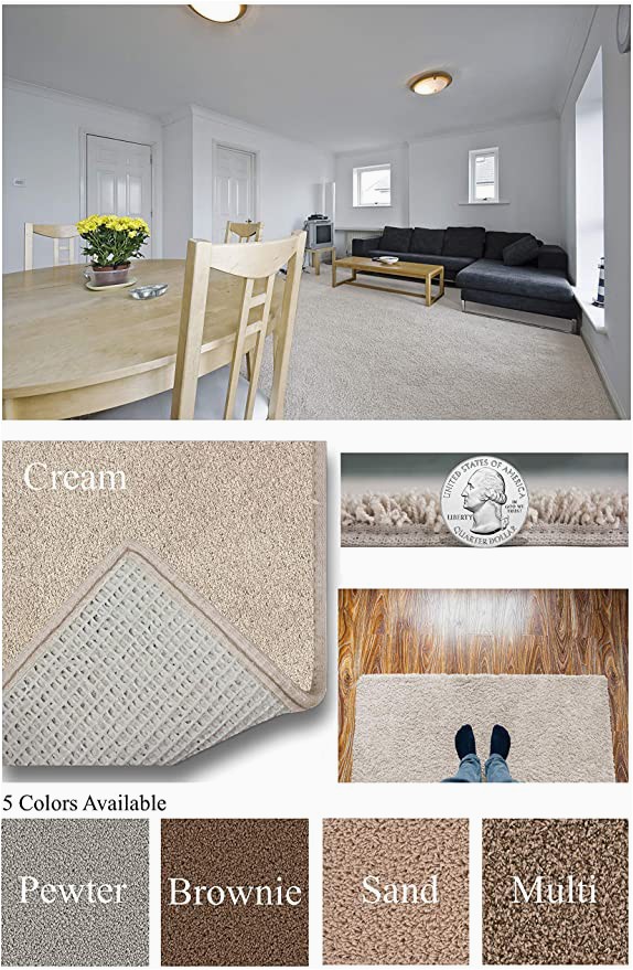 Area Rugs On Amazon Prime Amazon soft and Cozy Custom Cut to Fit area Rugs