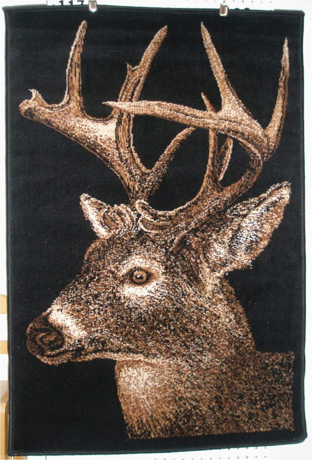 Area Rugs with Deer On them Amazon Whitetail Deer area Rug Furniture & Decor