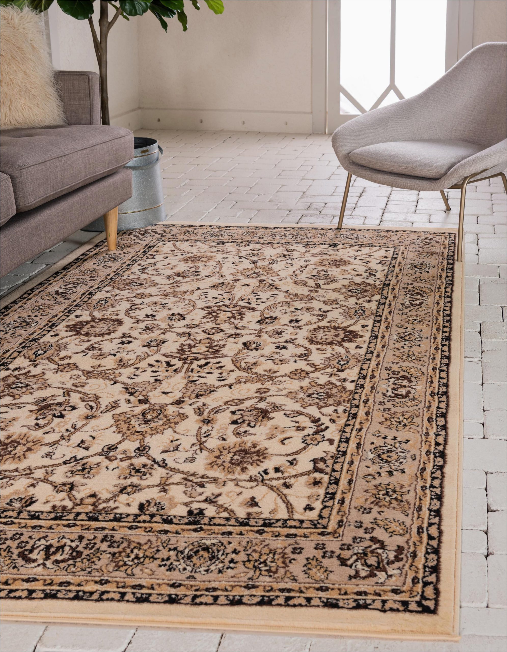 Bed Bath and Beyond area Rugs 4×6 Ivory 4 X 6 Kashan Design Rug Sponsored Affiliate