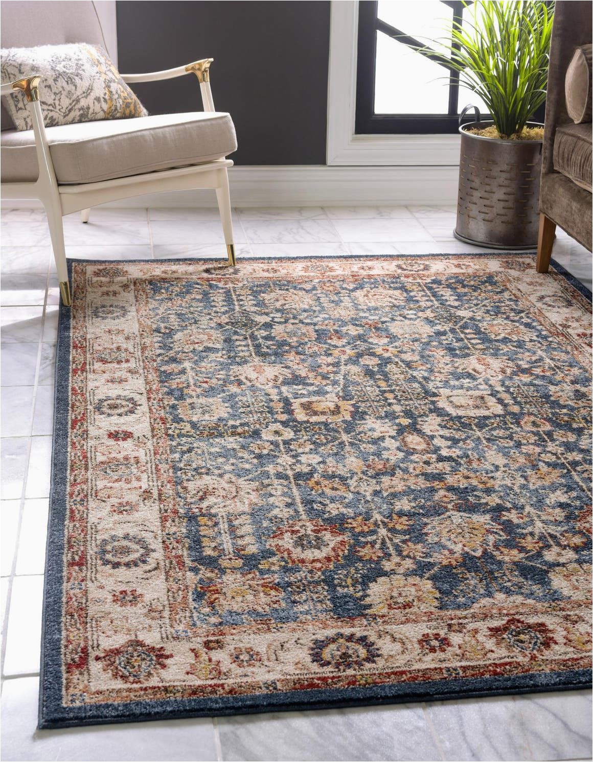 Bed Bath and Beyond area Rugs 9×12 Eden Light Blue Vintage 9×12 area Rug In 2020
