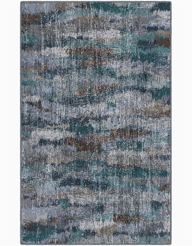 Better Homes and Gardens area Rug Waves Medfield Ocean Waves Vintage Abstract Blue area Rug