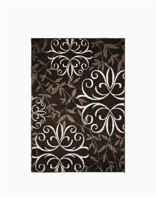 Better Homes and Gardens Shaded Lines area Rug Better Homes and Gardens Iron Fleur area Rug 9’ X 13’ Brown