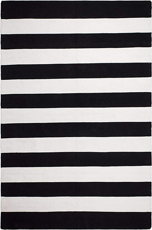 Black and White area Rugs Amazon Fab Habitat Outdoor Indoor Rug – Handwoven soft Underfoot Made From 50 Recycled Plastic Bottles Stain Resistant Easy to Clean Kids Pets