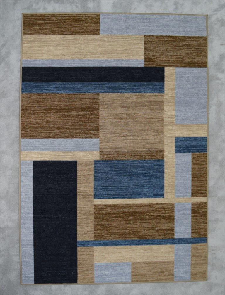 Blue Gray and Brown area Rug Balke Gray Brown Blue area Rug