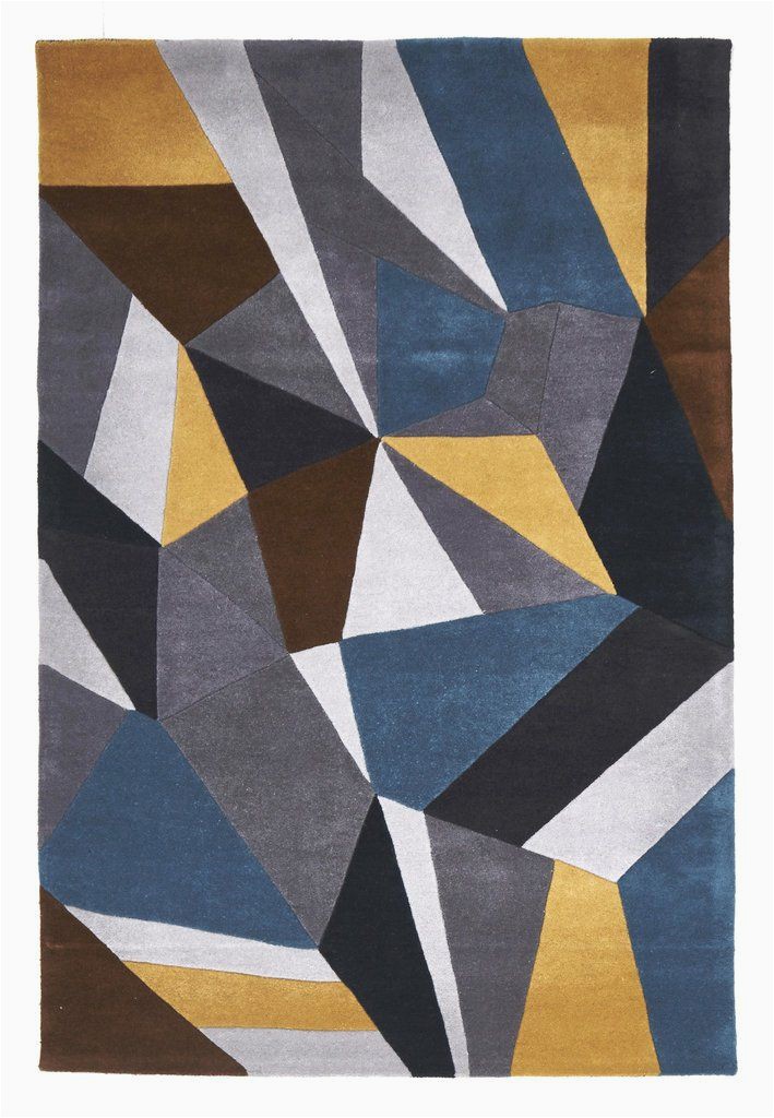 Blue Grey Wool Rug and This Hand Tufted Blue Grey Yellow Wool Rug Rug