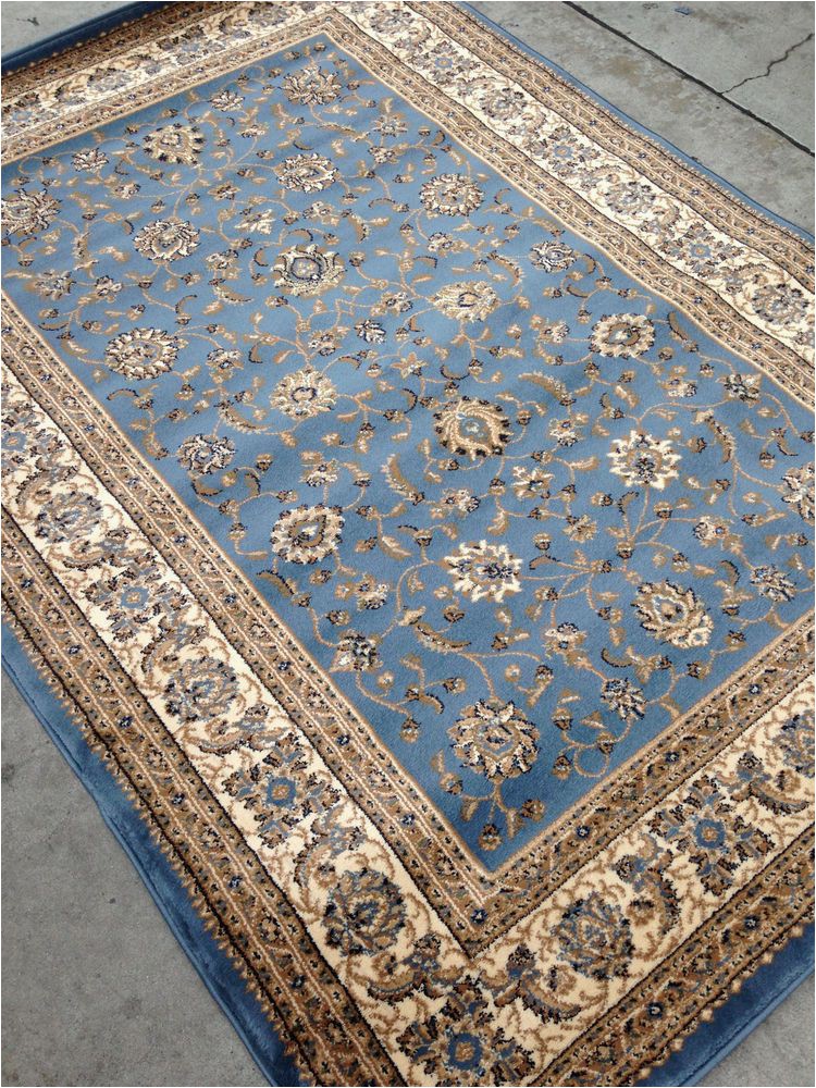 Blue oriental Rugs 8×10 Light Blue Persian Style oriental area Rug 8×10 8 X 10