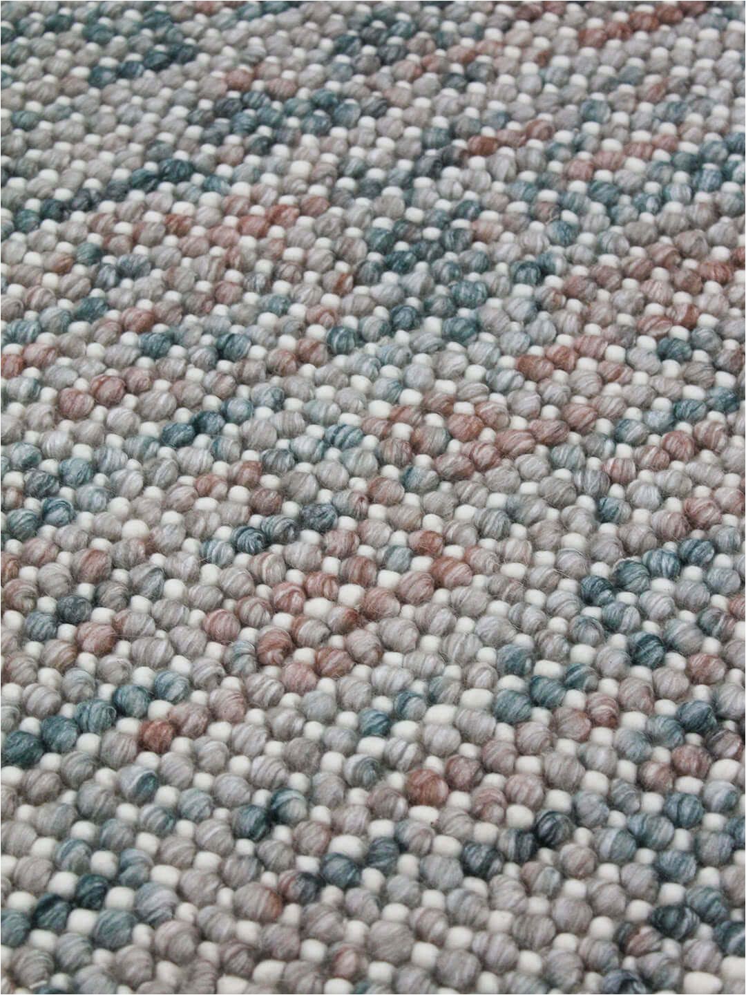 Carina Synthetic Rug Porcelain Blue Magic Oasis We are Home