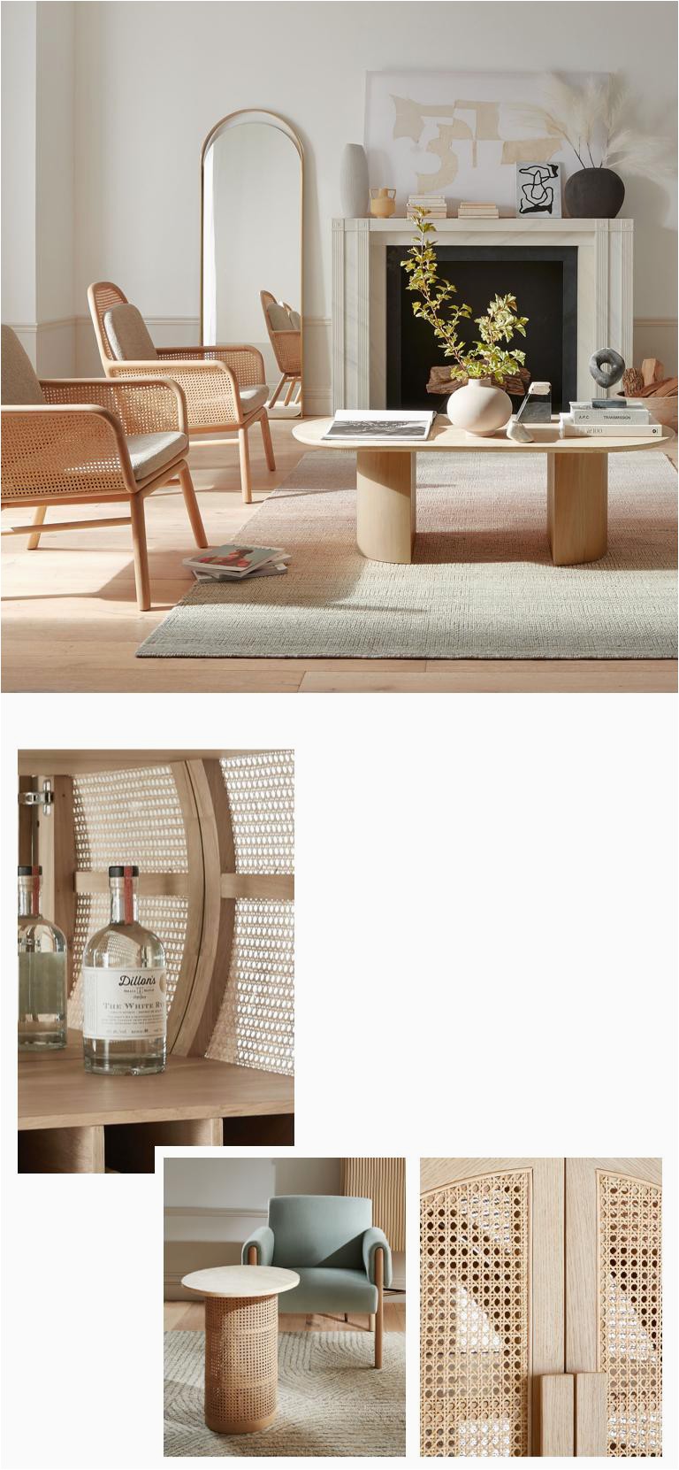 Crate and Barrel Outlet area Rugs Cane Furniture