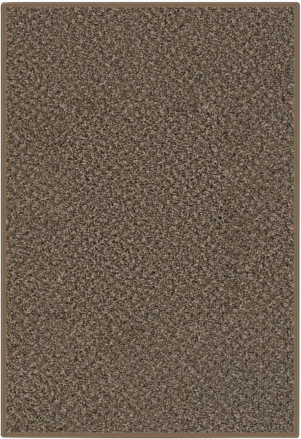 Cut Carpet for area Rug Custom Cut to Fit area Rug with Multiple Colors to Choose From Perfect for First Time Home and Apartments Renters 8 X10 Black & Tan